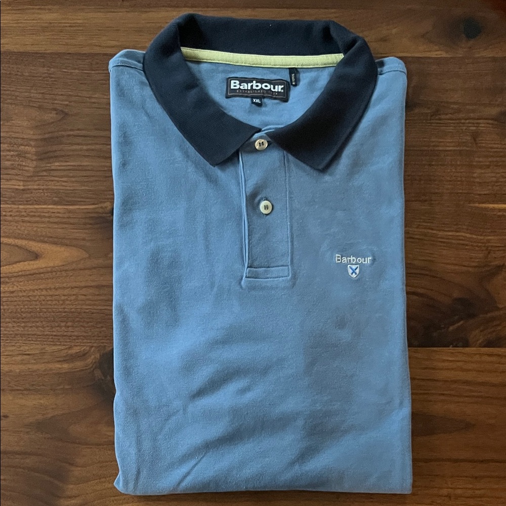 Never worn Barbour polo shirt!